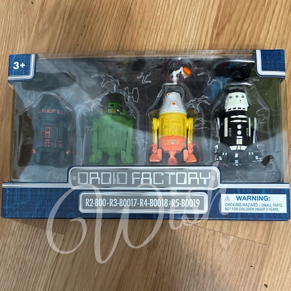 Star Wars Droid Factory R2-BOO, R2-BOO17, R4-BOO18, R5-BOO19, R7-FNG - Picture 13 of 13